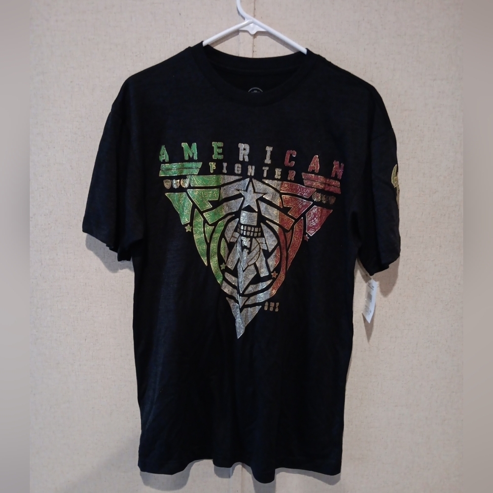 American Fighter Black Graphic T-Shirt